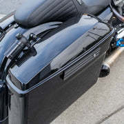 ARLEN NESS 10-GAUGE® SADDLEBAG LATCH COVERS, ALL BLACK 14-UP FLT - 03-603 - PartsOutlet.com.au