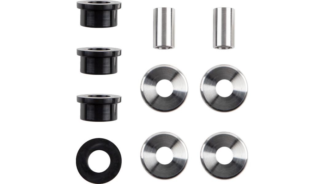 LA CHOPPERS Bushings - Riser - Polyurethane - Polished - Harley-Davidson '73-'17 - LA-7400-90