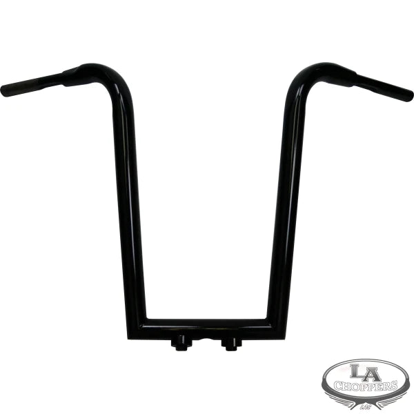 LA CHOPPERS 1 1/2" TREE HUGGER MITER CUT APE HANGER  19"  - CHROME  - HD - LA-7370-19B