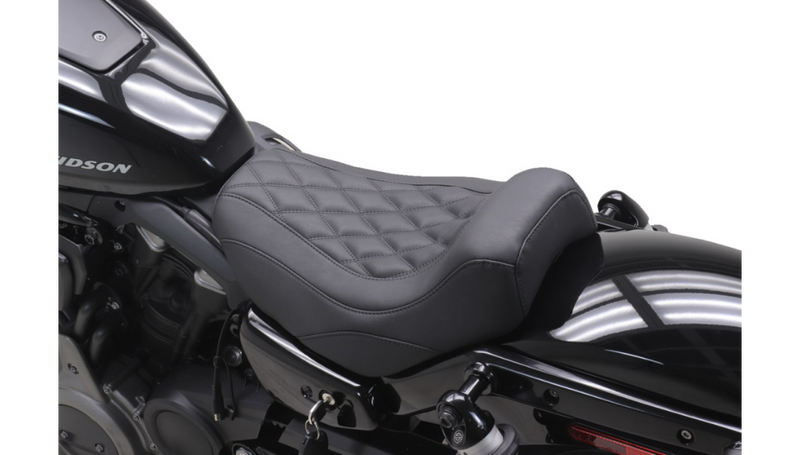 MUSTANG Tripper Solo Seat - Double Diamond - Nightster '22-'25 - 83100