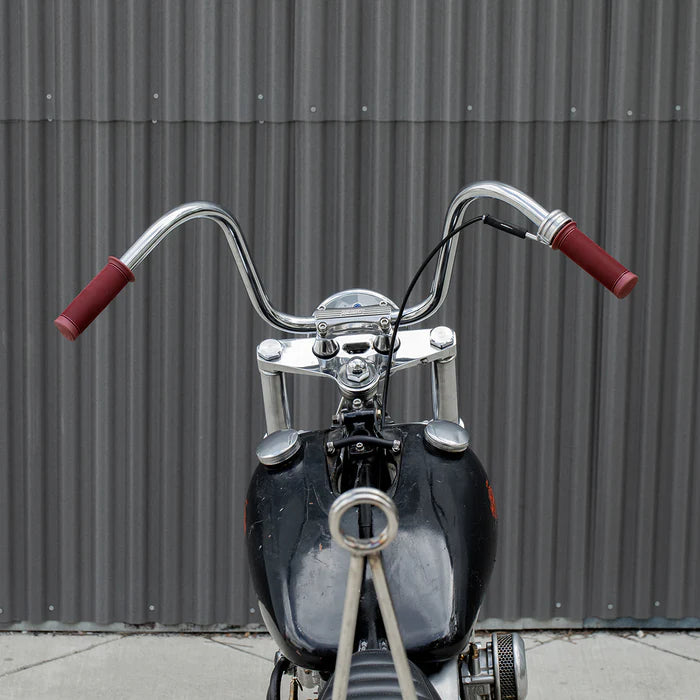 BILTWELL Grips - Kung Fu - 1" - Oxblood 6701-0301