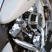 ARLEN NESS METHOD OIL PRESSURE GAUGE, CHROME - 17-up M8 ENGINES - 610-100 - PartsOutlet.com.au