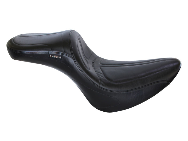 LE PERA Maverick Daddy Long Legs Dual Seat. Fits Softail 2006-2017 With OEM 200 Rear Tyre - LK-910DL - PartsOutlet.com.au