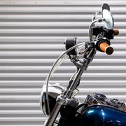 BILTWELL O/S Speed Clamps - Chrome - Angled 6903-105 - PartsOutlet.com.au