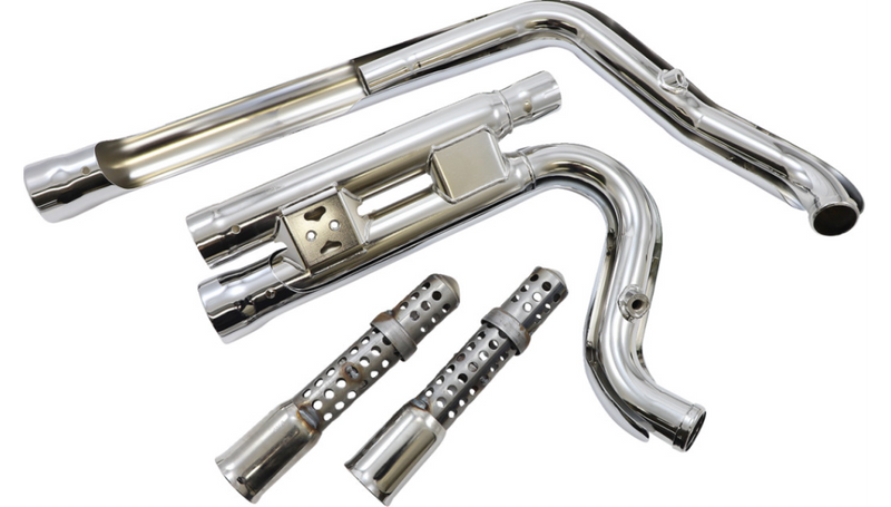 COBRA 909 Exhaust - Chrome - '12-'17 Dyna 6708 - PartsOutlet.com.au