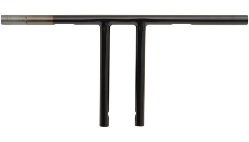 DRAG SPECIALTIES Handlebar - 1" T-Bar - Dimpled / TBW - 10" - Black - 0601-4222