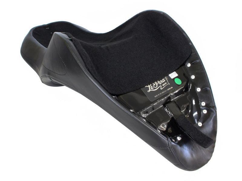 LE PERA Maverick Daddy Long Legs Dual Seat. Fits Softail 2006-2017 With OEM 200 Rear Tyre - LK-910DL - PartsOutlet.com.au