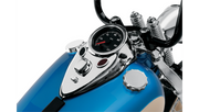 DRAG SPECIALTIES Cat Eye Dash Cover - Chrome 12-0034 - PartsOutlet.com.au