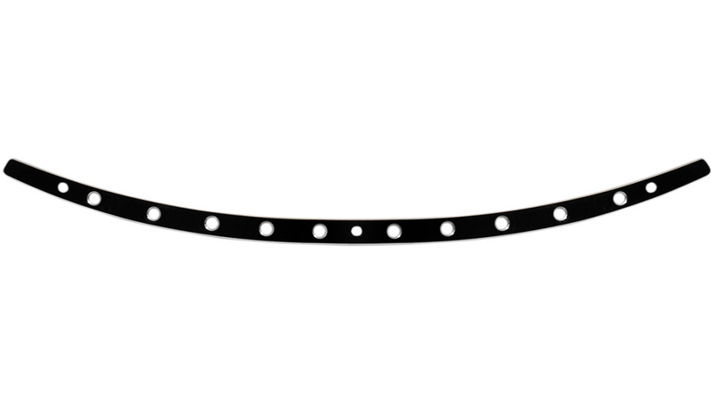 MEMPHIS SHADES Windshield Trim - Black - Holes - FLH '14+ MEB0976 - PartsOutlet.com.au