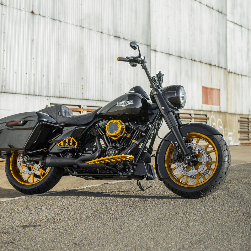 ARLEN NESS NESS-MX FLOORBOARDS, GOLD - 18-up FL SOFTAIL - 410-010 - PartsOutlet.com.au