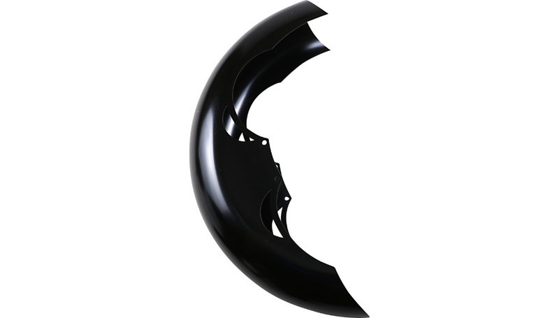 KLOCK WERKS Tude Fender Kit - Steel - Black - 16"-19" - FL '84-'13 - KWF-01-0106