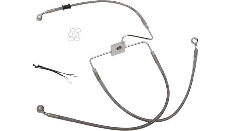 DRAG SPECIALTIES Brake Line - Stainless Steel - 29" - XLCX '16+ - 618566
