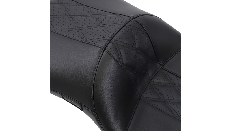 LE PERA Maverick Daddy Long Legs Seat - Black - FLH LK-957DLHR2 - PartsOutlet.com.au