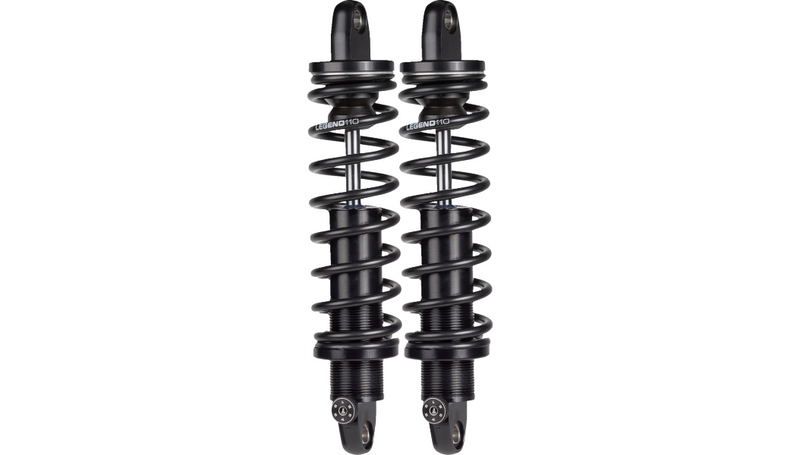 LEGEND SUSPENSION REVO-A Adjustable Dyna Coil Suspension - Black - Standard - 12" - FXD '91-'17 - 1310-0946