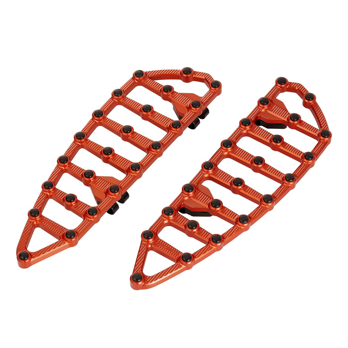 ARLEN NESS NESS-MX FLOORBOARDS, ORANGE - 18-up FL SOFTAIL - 410-011