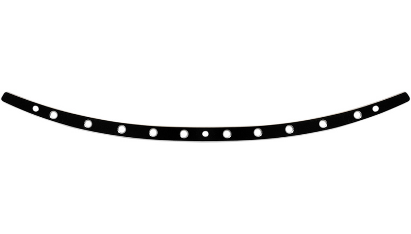 MEMPHIS SHADES Windshield Trim - Black - Holes - FLH '96-'13 MEB0947 - PartsOutlet.com.au