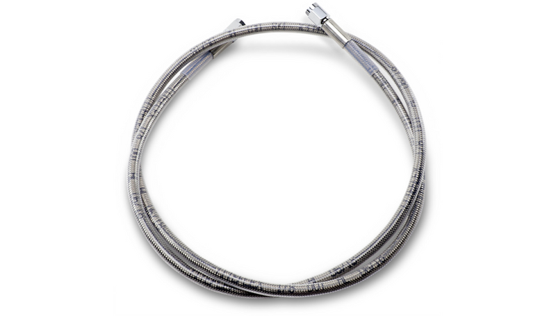 DRAG SPECIALTIES Universal Brake Line - Clear - 45" - 845