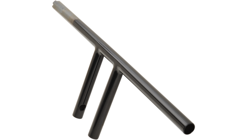 DRAG SPECIALTIES Handlebar - 1" T-Bar - Dimpled / TBW - 6" - Black - 0601-4216