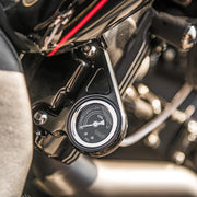 ARLEN NESS RADIUS OIL PRESSURE GAUGE, BLACK - 84-99 EVO - 15-676 - PartsOutlet.com.au