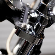 BILTWELL O/S Speed Clamps - Chrome - Straight 6907-105 - PartsOutlet.com.au