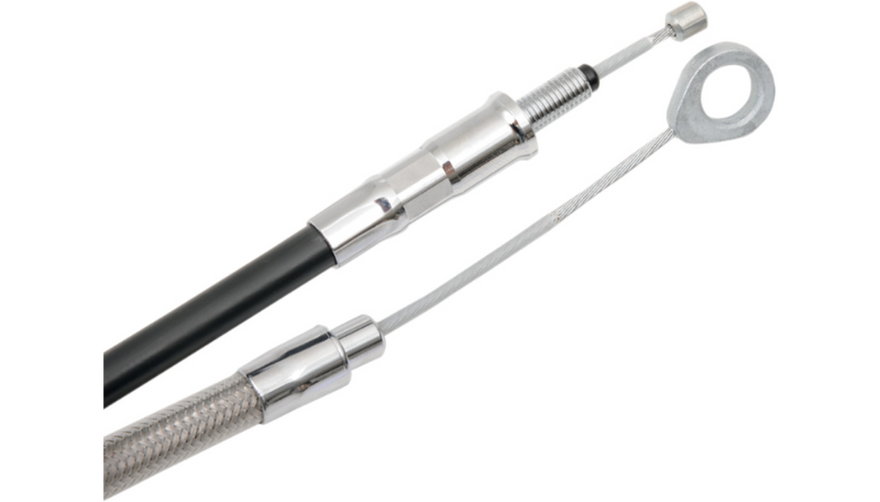 DRAG SPECIALTIES Clutch Cable - Braided - 62-15/16" - FL '08-'13 - 5322400HE