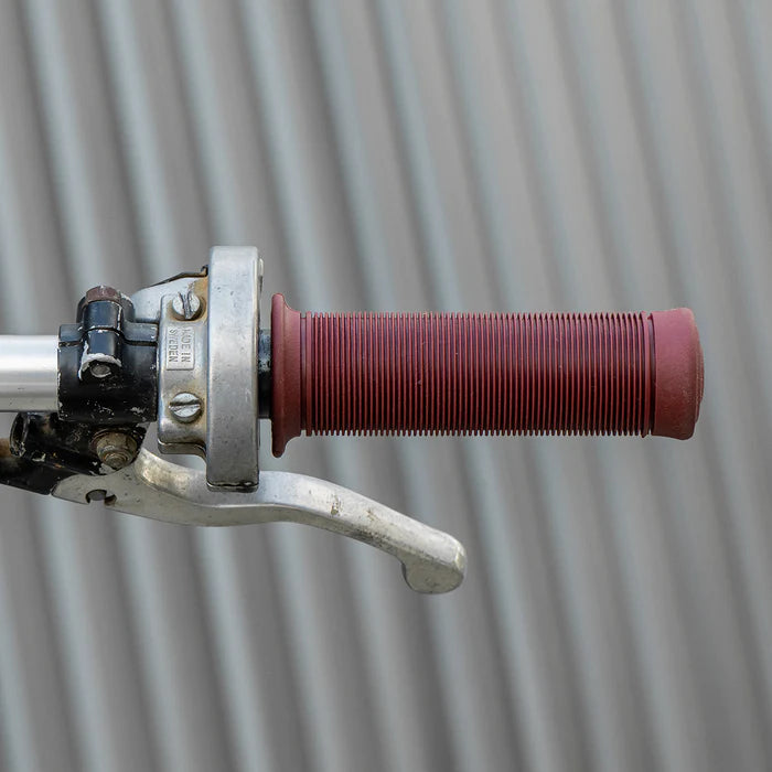 BILTWELL Grips - Kung Fu - 1" - Oxblood 6701-0301
