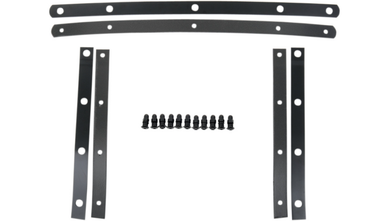 MEMPHIS SHADES Fats Windshield Hardware Straps - Black MEM0915 - PartsOutlet.com.au