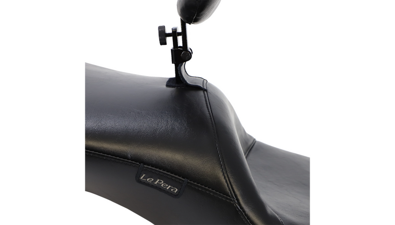 LE PERA Maverick Daddy Long Legs Seat - Smooth - FL '08+ LK-957DLBRS - PartsOutlet.com.au