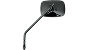 DRAG SPECIALTIES Die Cast Mirror - Long Stem - Black 302110BLK - PartsOutlet.com.au
