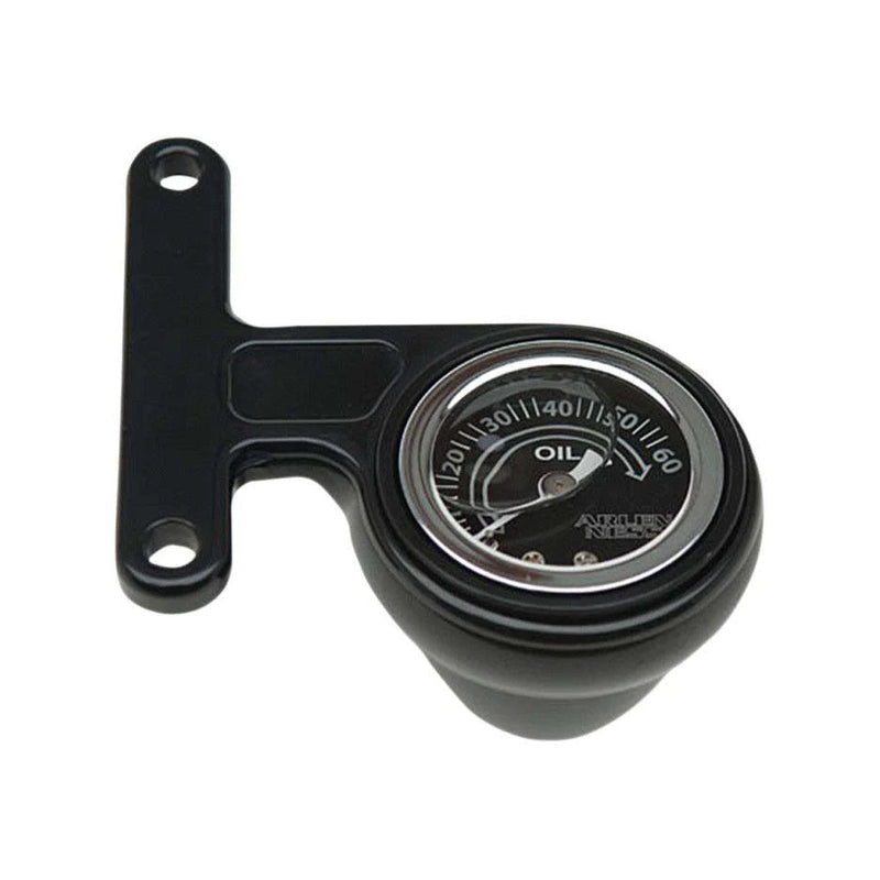 ARLEN NESS RADIUS OIL PRESSURE GAUGE, BLACK - 84-99 EVO - 15-676 - PartsOutlet.com.au