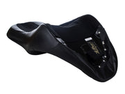 LE PERA Maverick Daddy Long Legs Dual Seat. Fits Softail Deluxe & Heritage Softail Classic 2018up - LYX-910DL - PartsOutlet.com.au