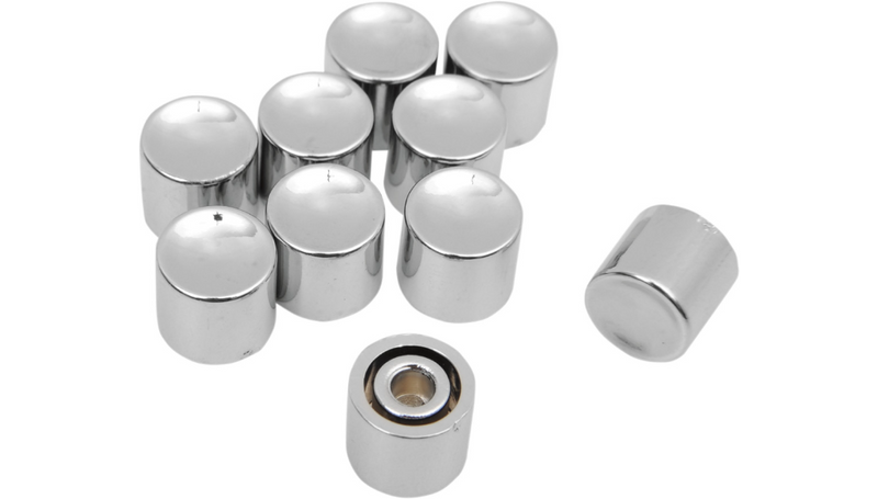 DRAG SPECIALTIES Button Cap - Turn Signal - Long - Chrome - Harley-Davidson 1972-1981 - 17267-HC3 - PartsOutlet.com.au