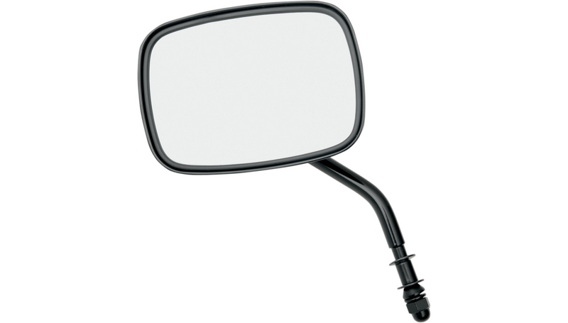 DRAG SPECIALTIES Die Cast Mirror - Standard Stem - Black 302108BLK - PartsOutlet.com.au
