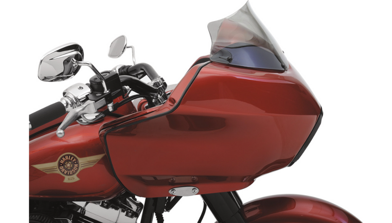 KLOCK WERKS Flare Windshield - 8" - Tinted - FLTR '98-'13 - KWW-01-0194