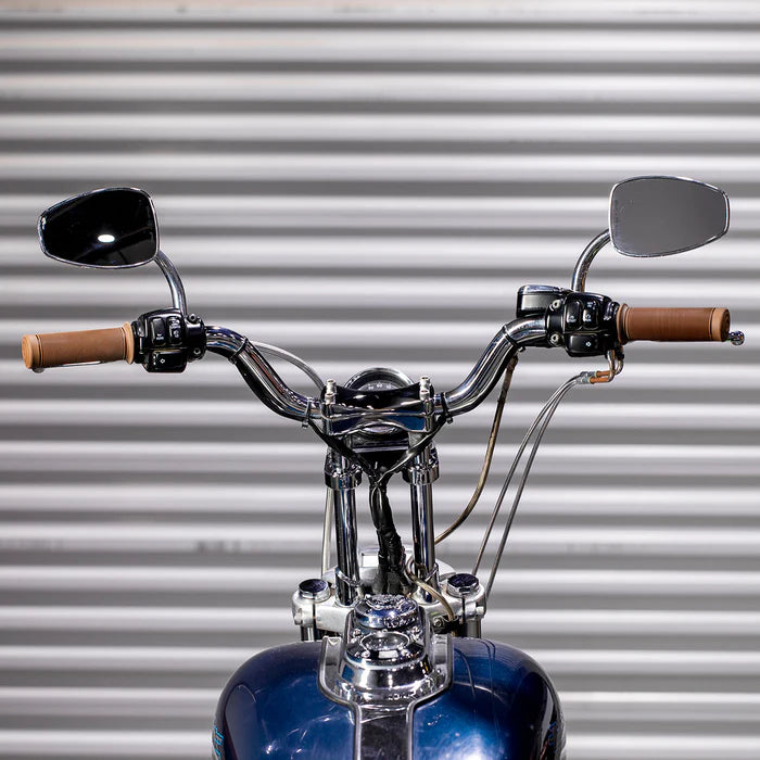 BILTWELL O/S Speed Clamps - Chrome - Straight 6907-105 - PartsOutlet.com.au