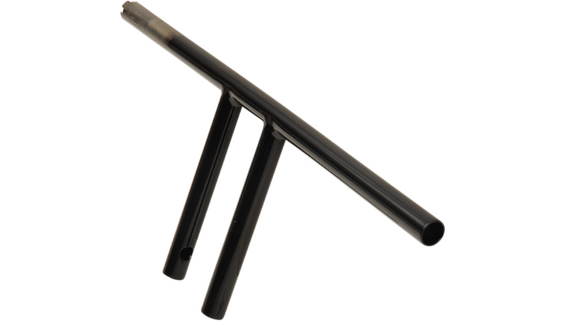 DRAG SPECIALTIES Handlebar - 1" T-Bar - Dimpled / TBW - 8" - Black - 0601-4219