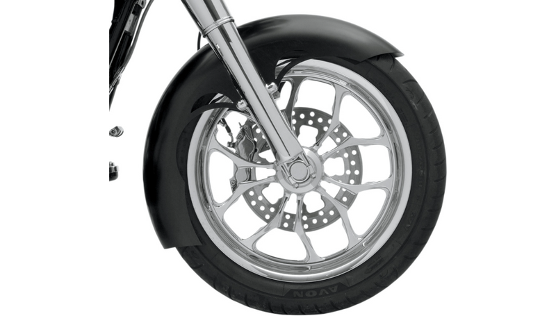 KLOCK WERKS Tude Fender Kit - Steel - Black - 21" - FL '84-'13 - KWF-01-0107