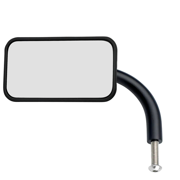 BILTWELL Rectangular Mirror - Black - Single - 6502-100-101 - PartsOutlet.com.au