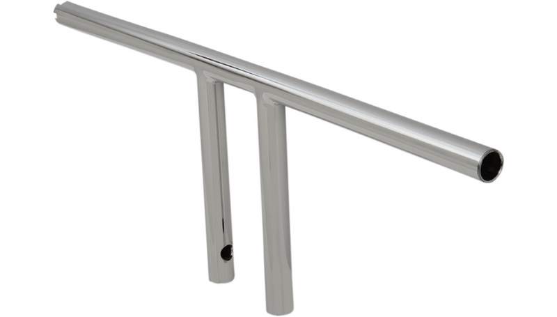 DRAG SPECIALTIES Handlebar - 1" T-Bar - Dimpled / TBW - 8" - Chrome - 0601-4218