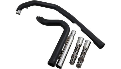 COBRA 909 Speedster Short Exhaust System - '14-'22 XL Black 6705B - PartsOutlet.com.au