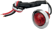 PRO-ONE PERF.MFG. Mini Marker Light - Dual Function - Red LED - Red Lens 402210