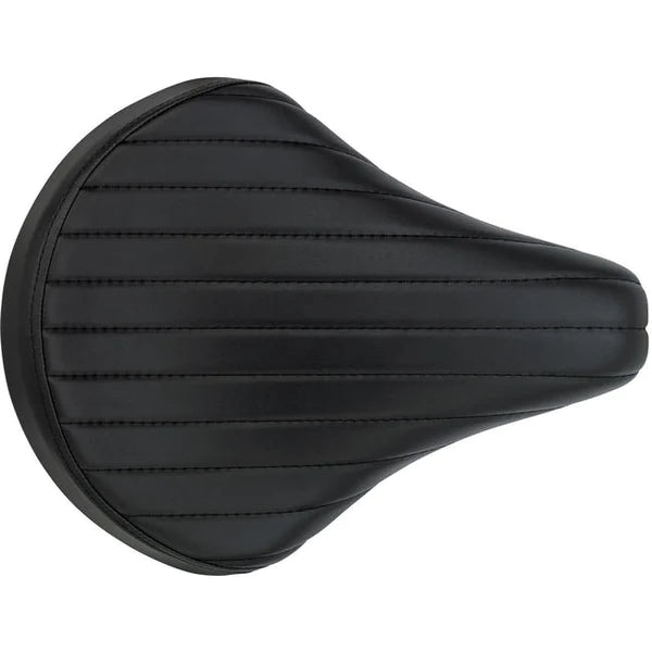 BILTWELL Solo Seat - Black - Tuck and Roll 4001-105