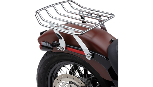 COBRA Detachable Solo Rack - '18-'20 Softail FLSL - Chrome 602-2610 - PartsOutlet.com.au