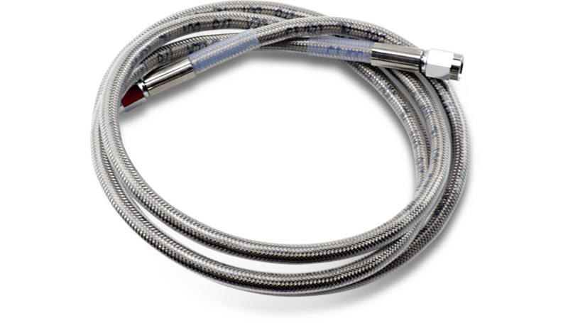 DRAG SPECIALTIES Universal Brake Line - Clear - 54" - 854