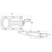 BILTWELL XL Step Footpegs - Polish - Silver 7006-303-02 - PartsOutlet.com.au