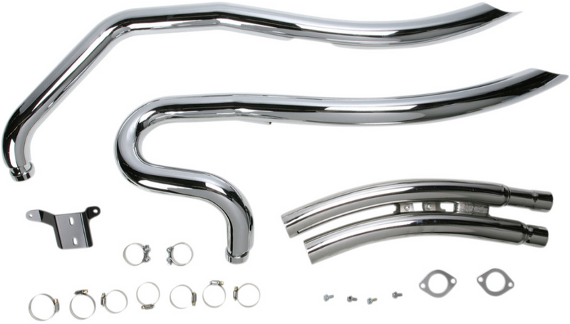 COBRA Speedster Swept Exhaust - Chrome - 2009 Suzuki M90 - 3223 - PartsOutlet.com.au