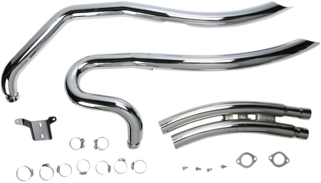 COBRA Speedster Swept Exhaust - Chrome - 2009 Suzuki M90 - 3223 - PartsOutlet.com.au