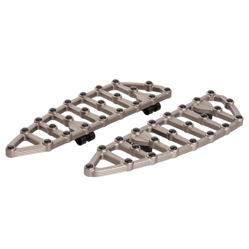 ARLEN NESS NESS-MX FLOORBOARDS, TITANIUM - 18-up FL SOFTAIL - 410-013 - PartsOutlet.com.au