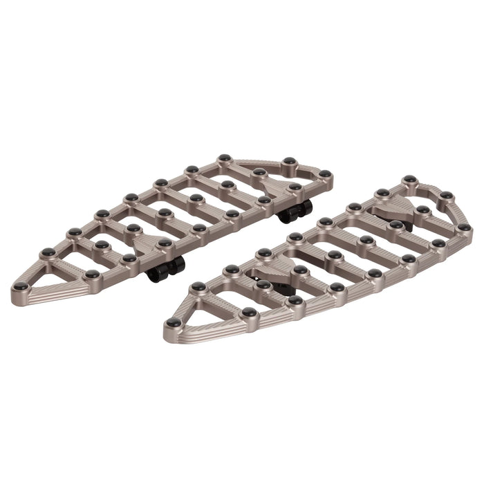 ARLEN NESS NESS-MX FLOORBOARDS, TITANIUM - 18-up FL SOFTAIL - 410-013