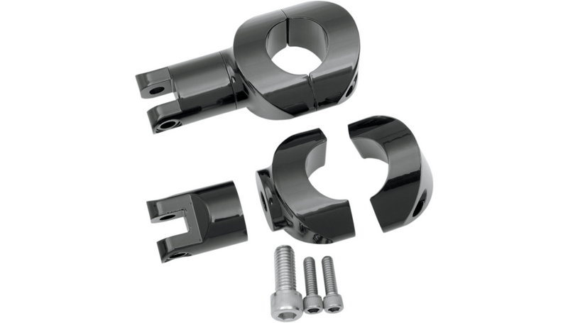 DRAG SPECIALTIES Big Buffalo Footpeg Mount - Black 16200673 - PartsOutlet.com.au